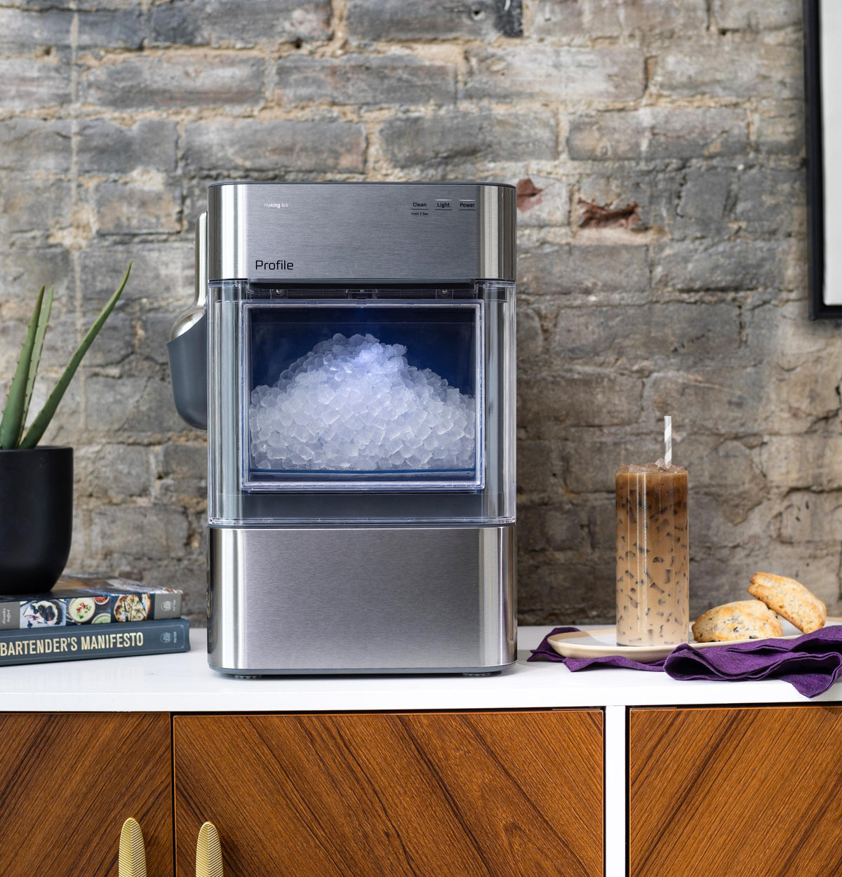 GE Profile Opal 2.0 Ultra Nugget Ice Maker XPIO23SWSS