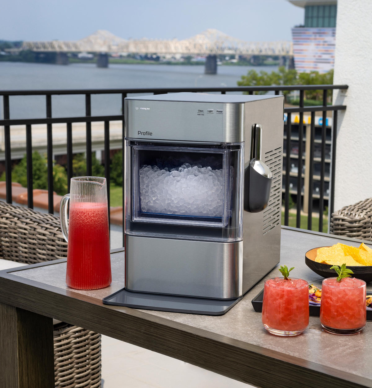 GE Profile Opal 2.0 Ultra Nugget Ice Maker XPIO23SWSS